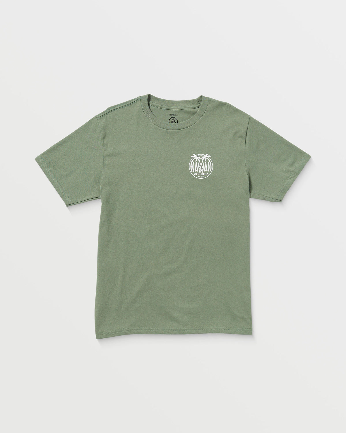 Men's Holoholo Short Sleeve Tee Light Olive - Volcom
