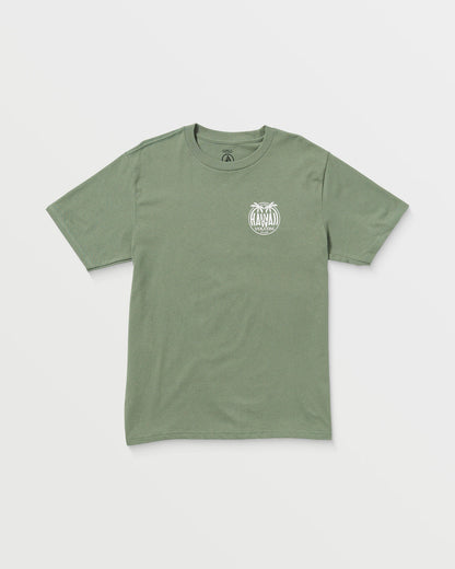Men's Holoholo Short Sleeve Tee Light Olive - Volcom