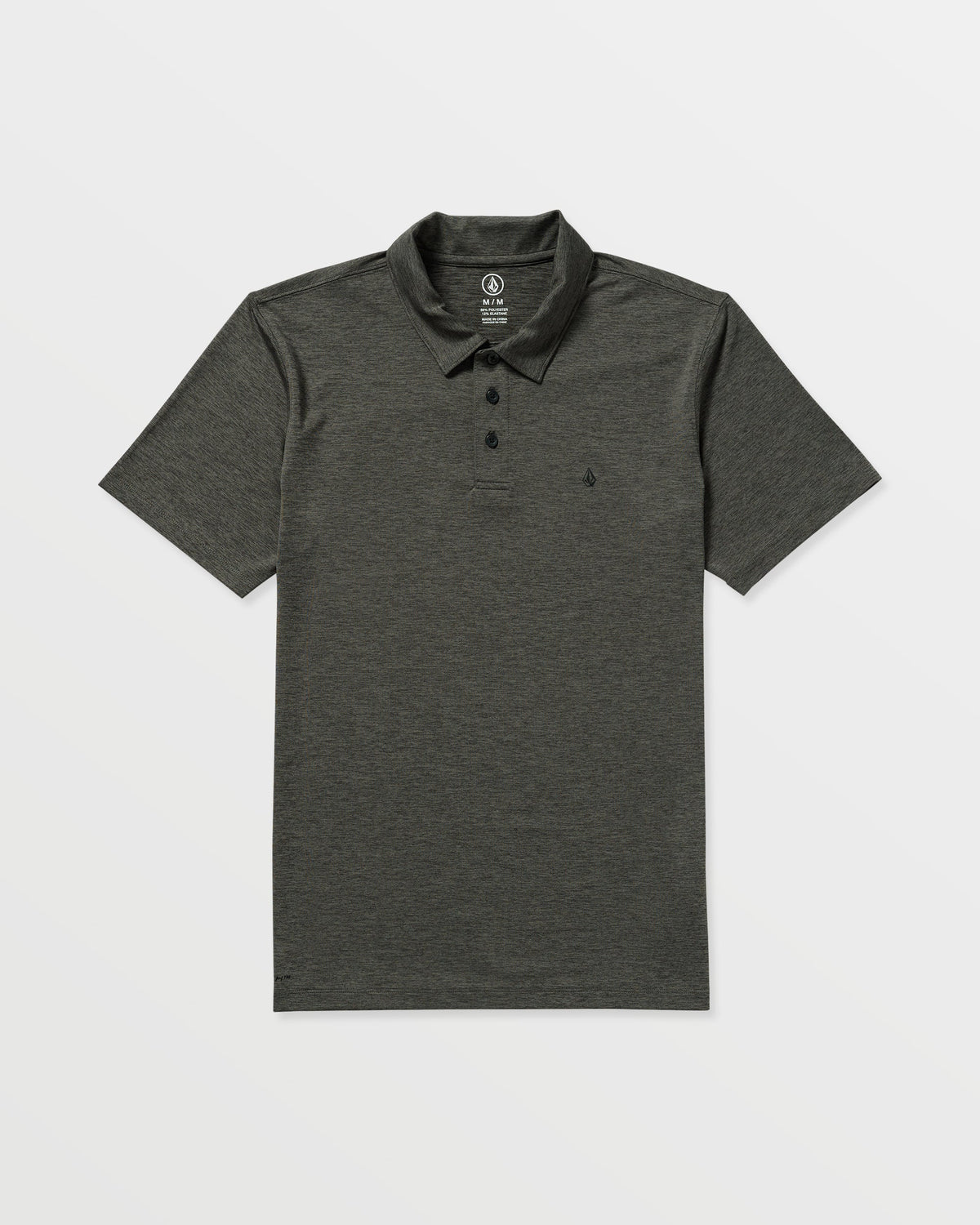 Men's Hazard Pro Polo Short Sleeve Shirt Pewter - Volcom