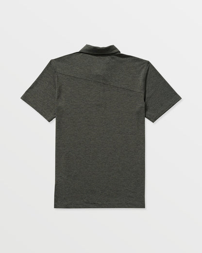 Men's Hazard Pro Polo Short Sleeve Shirt Pewter - Volcom