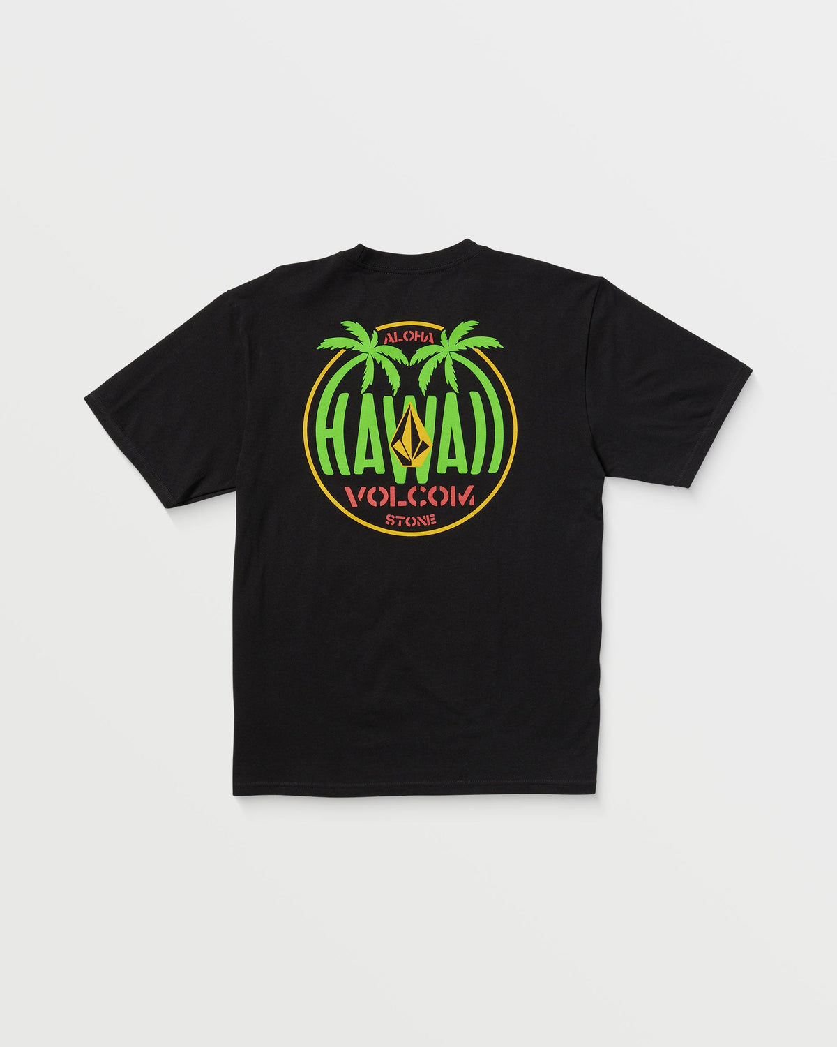 Men's Holoholo Short Sleeve Tee Black - Volcom