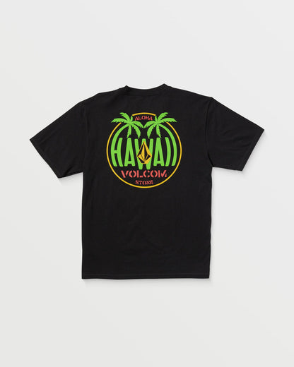 Men's Holoholo Short Sleeve Tee Black - Volcom