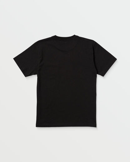 Men's Woven Label Pocket Tee Black - Volcom