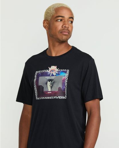 Men's Eyecansee Short Sleeve Tee Antique Black - Volcom
