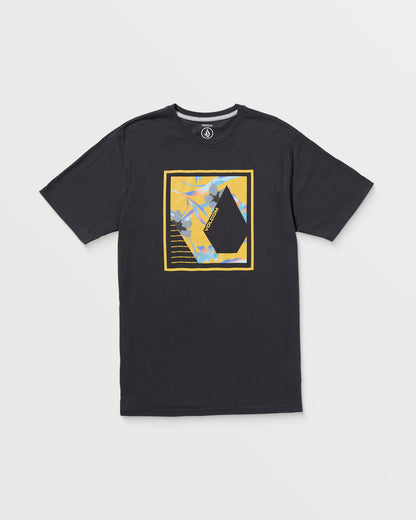 Men's Sprayz Short Sleeve Tee Washed Black Heather - Volcom