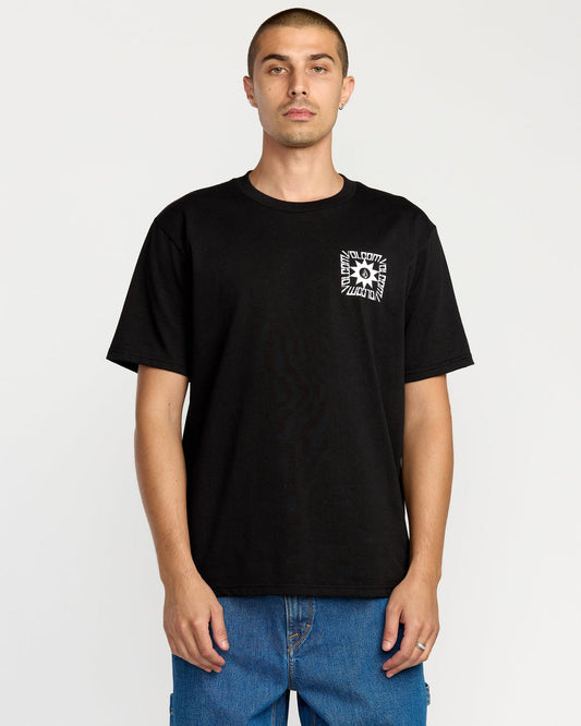 Men's Occlusion Short Sleeve Tee Black - Volcom