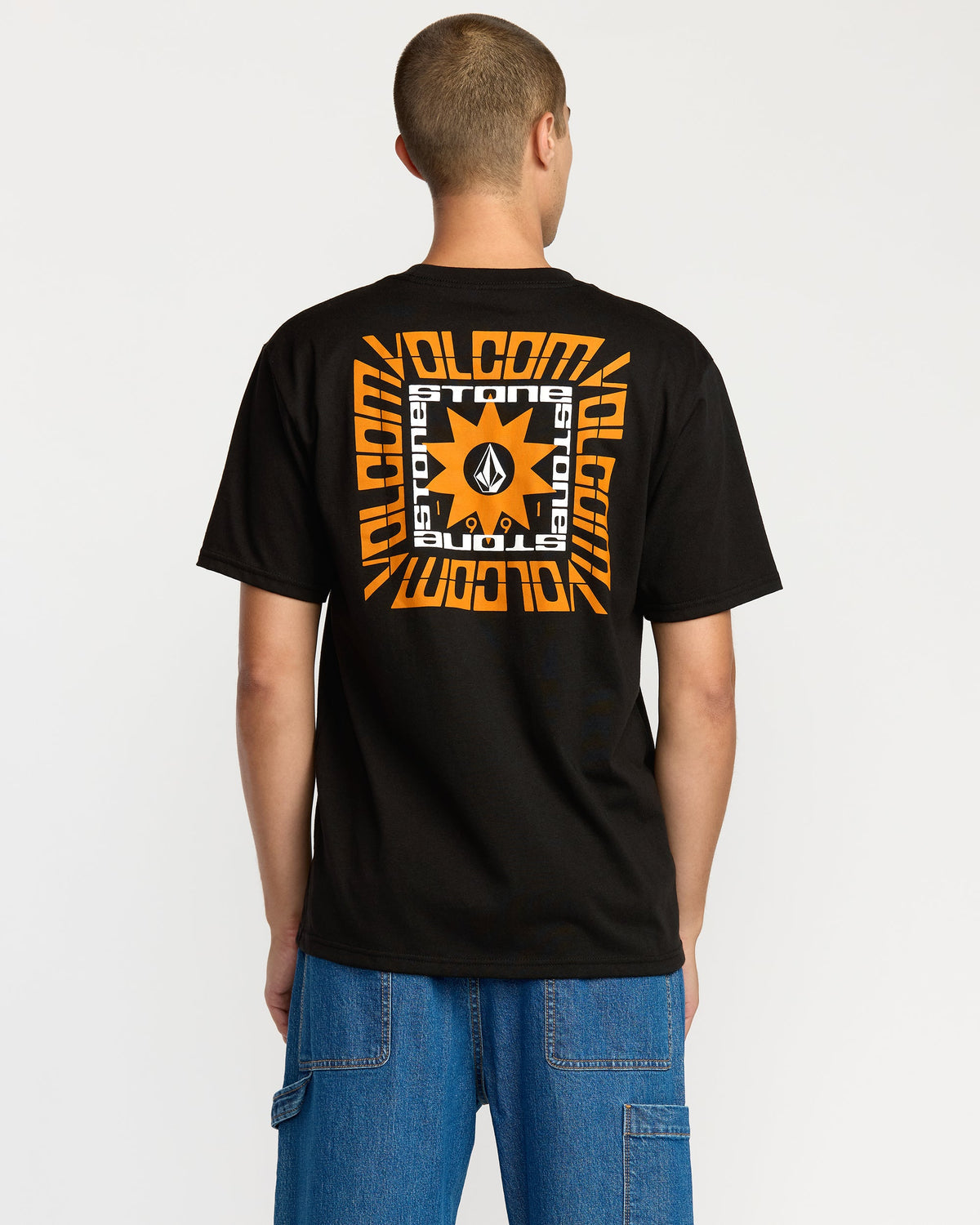 Men's Occlusion Short Sleeve Tee Black - Volcom