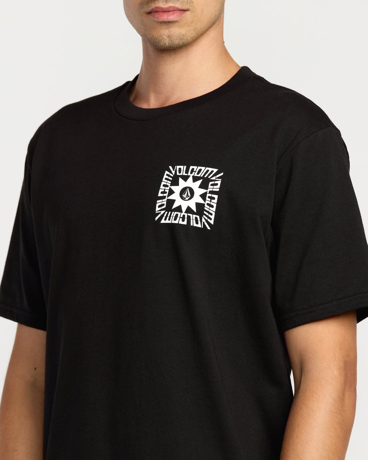 Men's Occlusion Short Sleeve Tee Black - Volcom