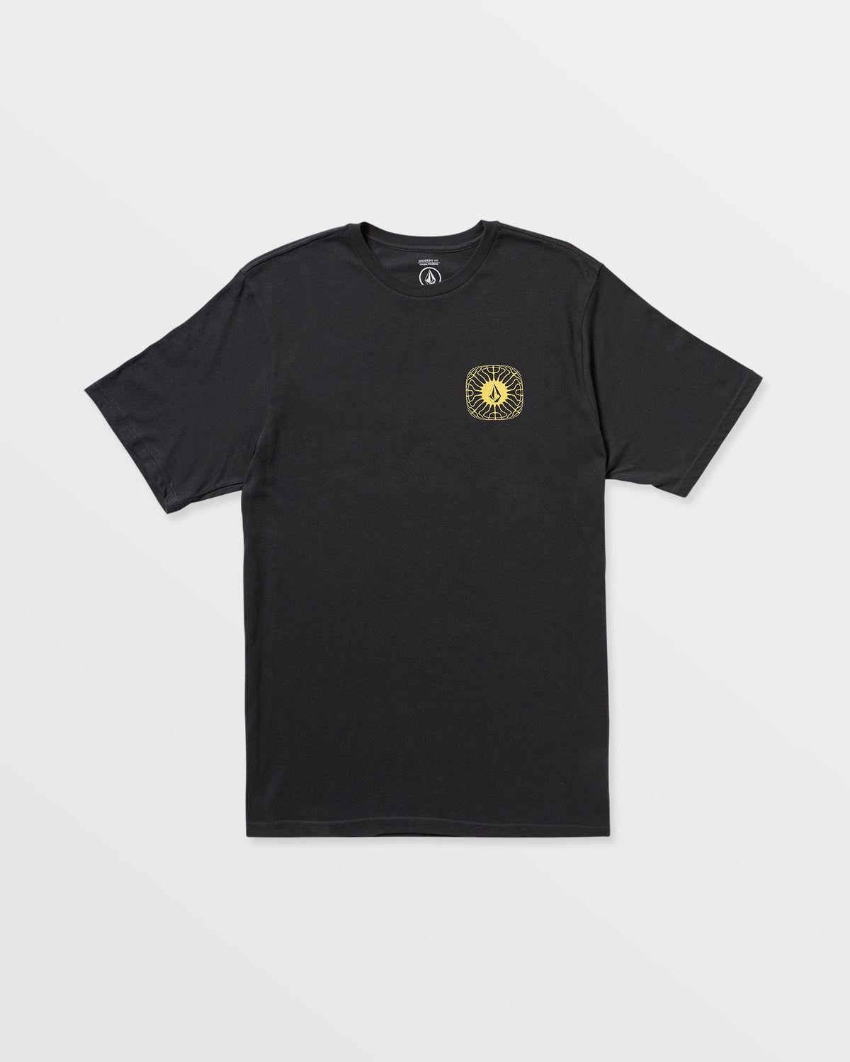 Men's Frequency Short Sleeve Tee Washed Black Heather - Volcom