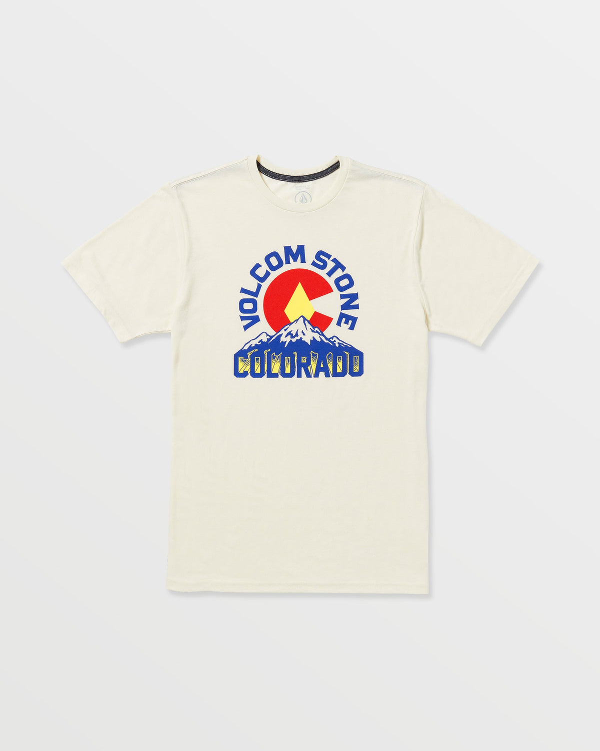 Men's Rockyrado Short Sleeve Tee Off White Heather - Volcom