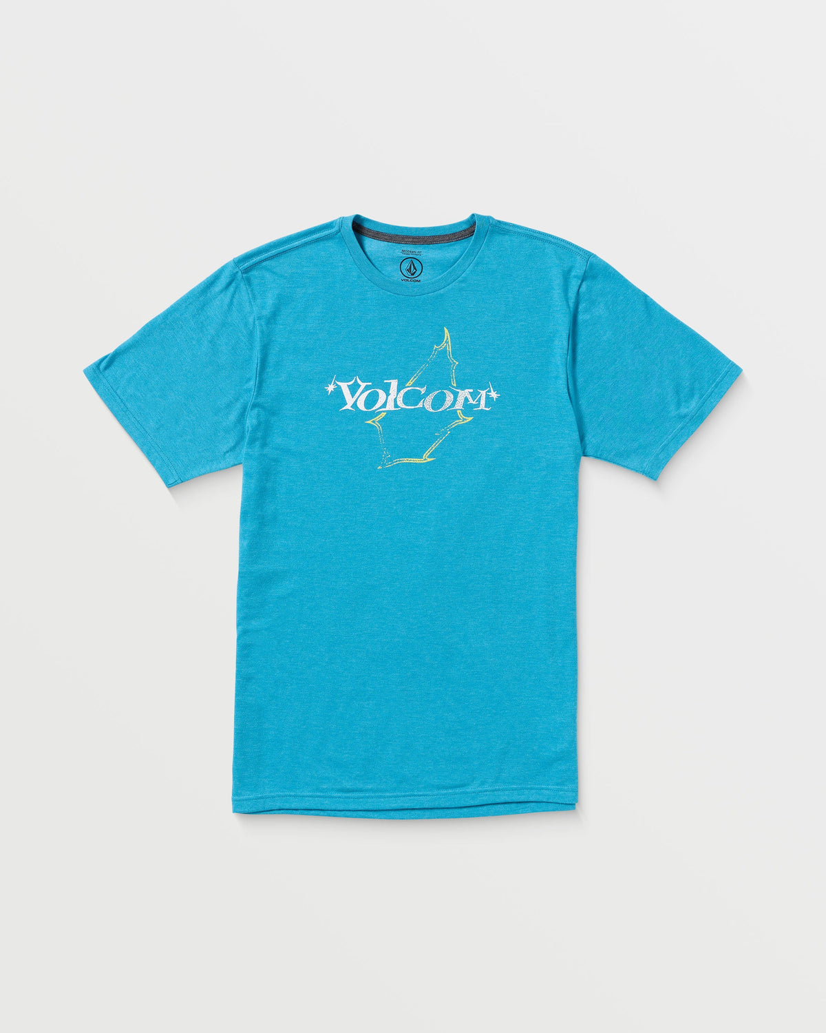 Men's Galaxy Short Sleeve Tee Bay Blue Heather - Volcom