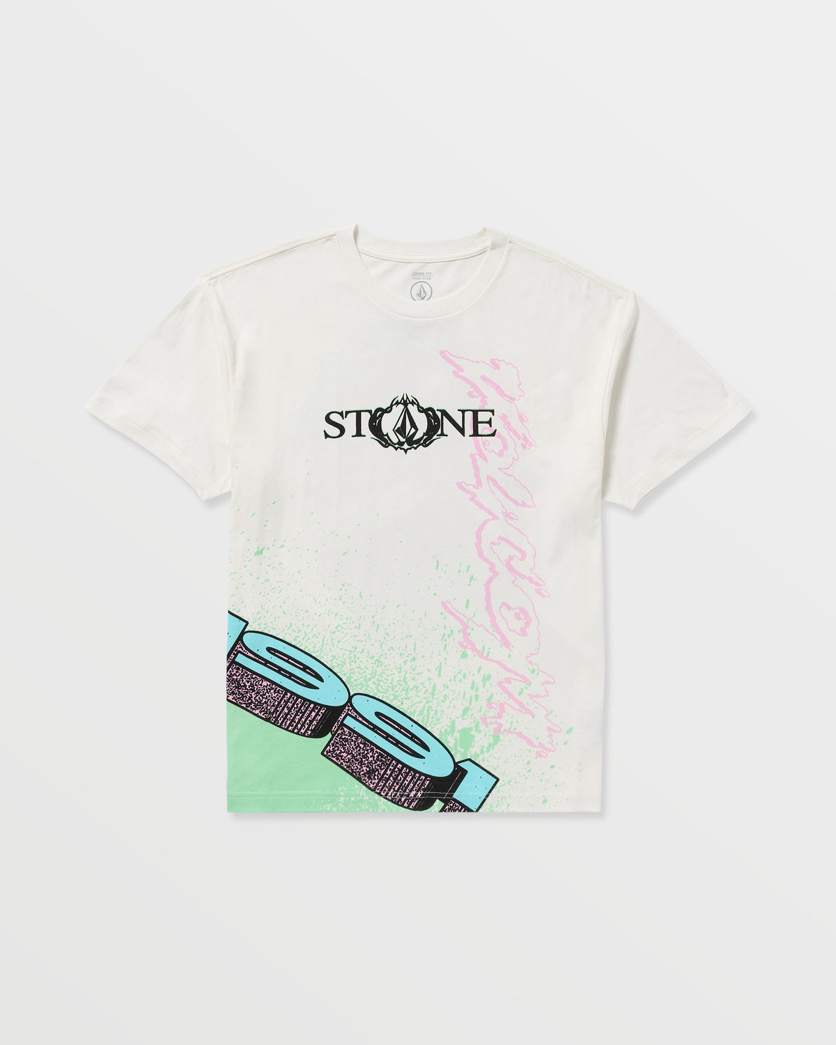 Men's Heavy Tubes Short Sleeve Tee Off White - Volcom