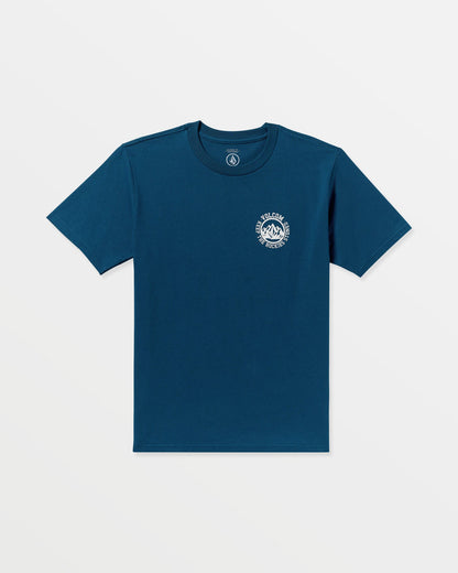 Men's Keep Rockies Stoned Short Sleeve Tee Cosmic Blue - Volcom