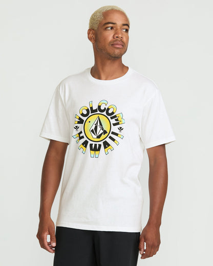 Men's Rotation Short Sleeve Tee White - Volcom