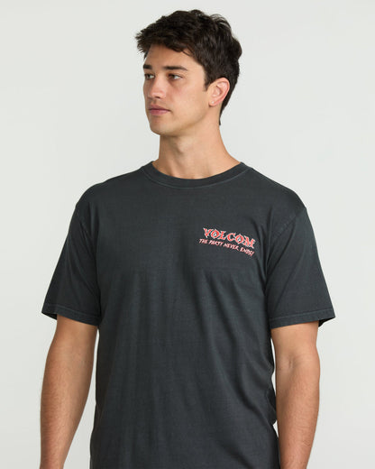 Men's Never Ends Short Sleeve Tee Stealth - Volcom
