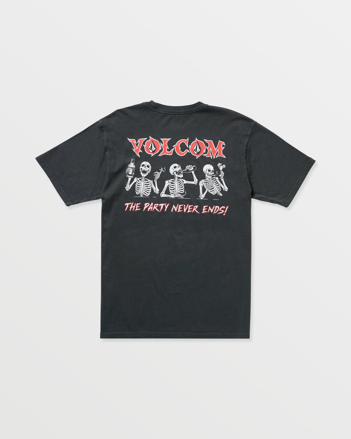 Men's Never Ends Short Sleeve Tee Stealth - Volcom
