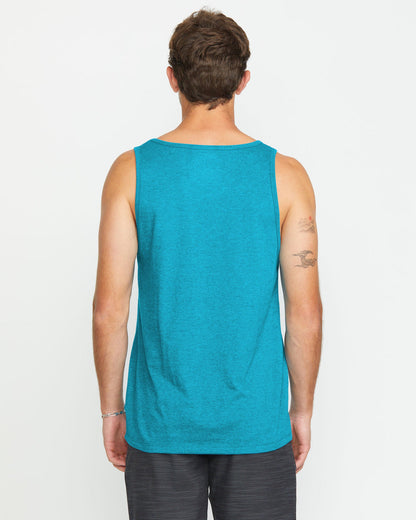 Men's Solid Heather Tank Bay Blue Heather - Volcom