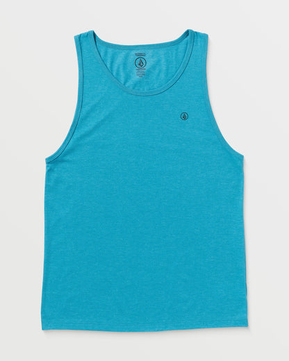 Men's Solid Heather Tank Bay Blue Heather - Volcom
