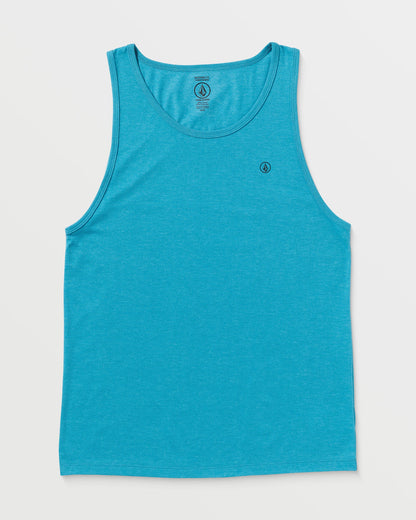 Men's Solid Heather Tank Bay Blue Heather - Volcom