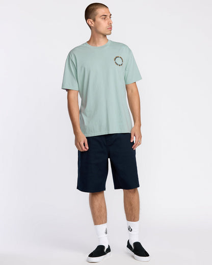 Men's Daylighter Short Sleeve Tee Chambray - Volcom