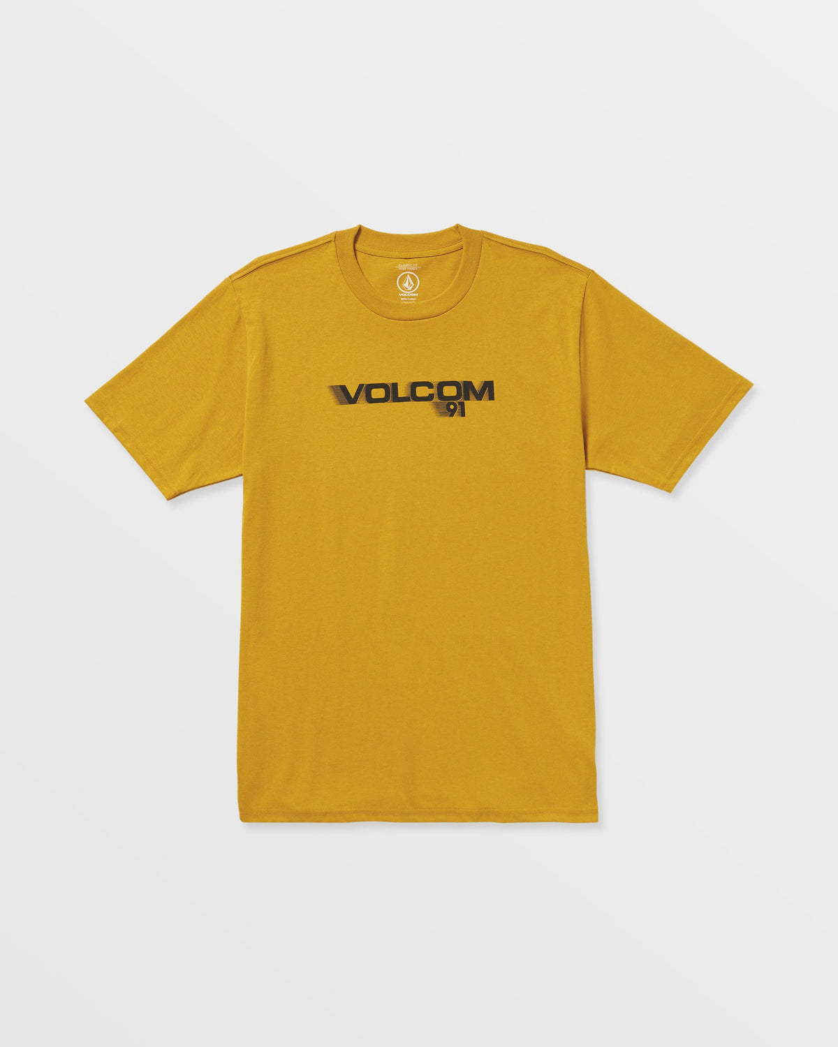Men's Olympian Short Sleeve Tee Mustard Gold - Volcom