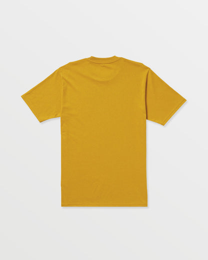 Men's Olympian Short Sleeve Tee Mustard Gold - Volcom