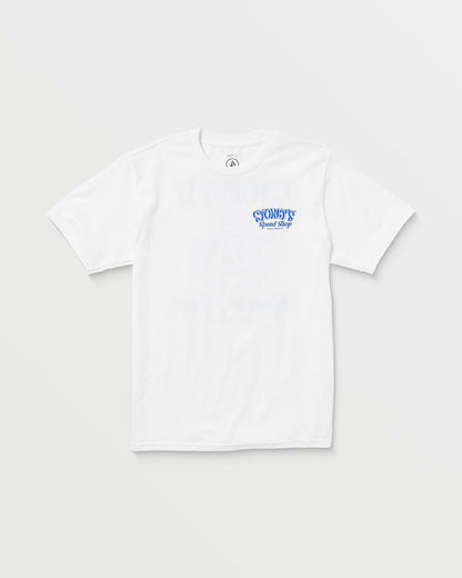Men's Stoneys Uniform Short Sleeve Tee White - Volcom