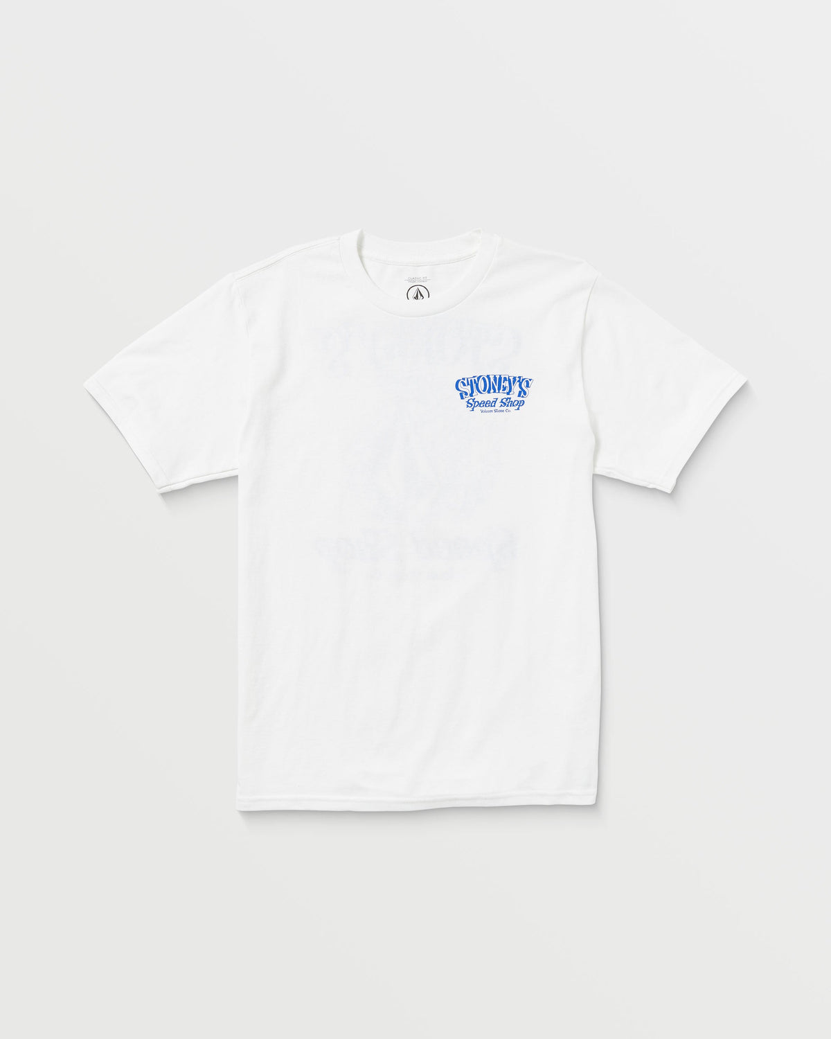 Men's Stoneys Uniform Short Sleeve Tee White - Volcom
