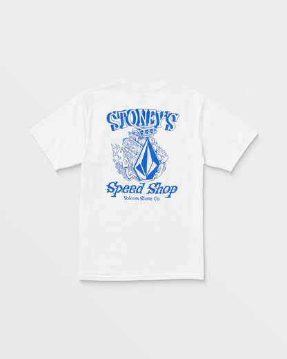 Men's Stoneys Uniform Short Sleeve Tee White - Volcom