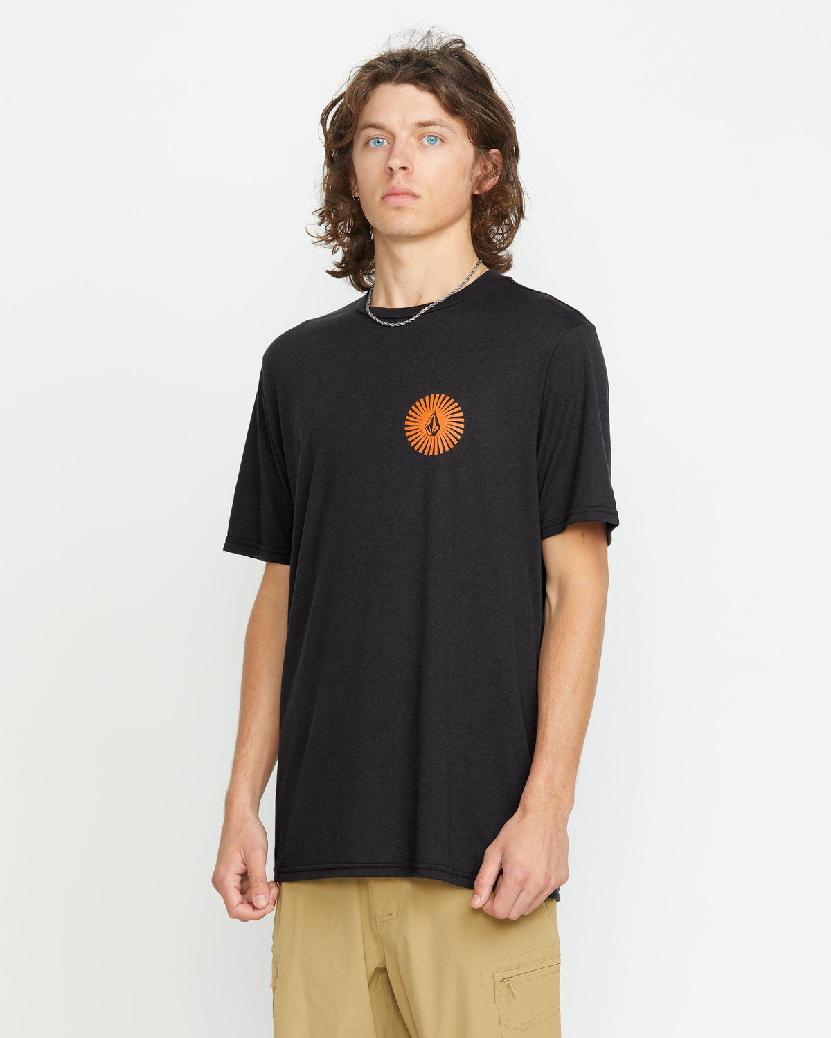 Men's Get Out Tech Short Sleeve Tee Black - Volcom