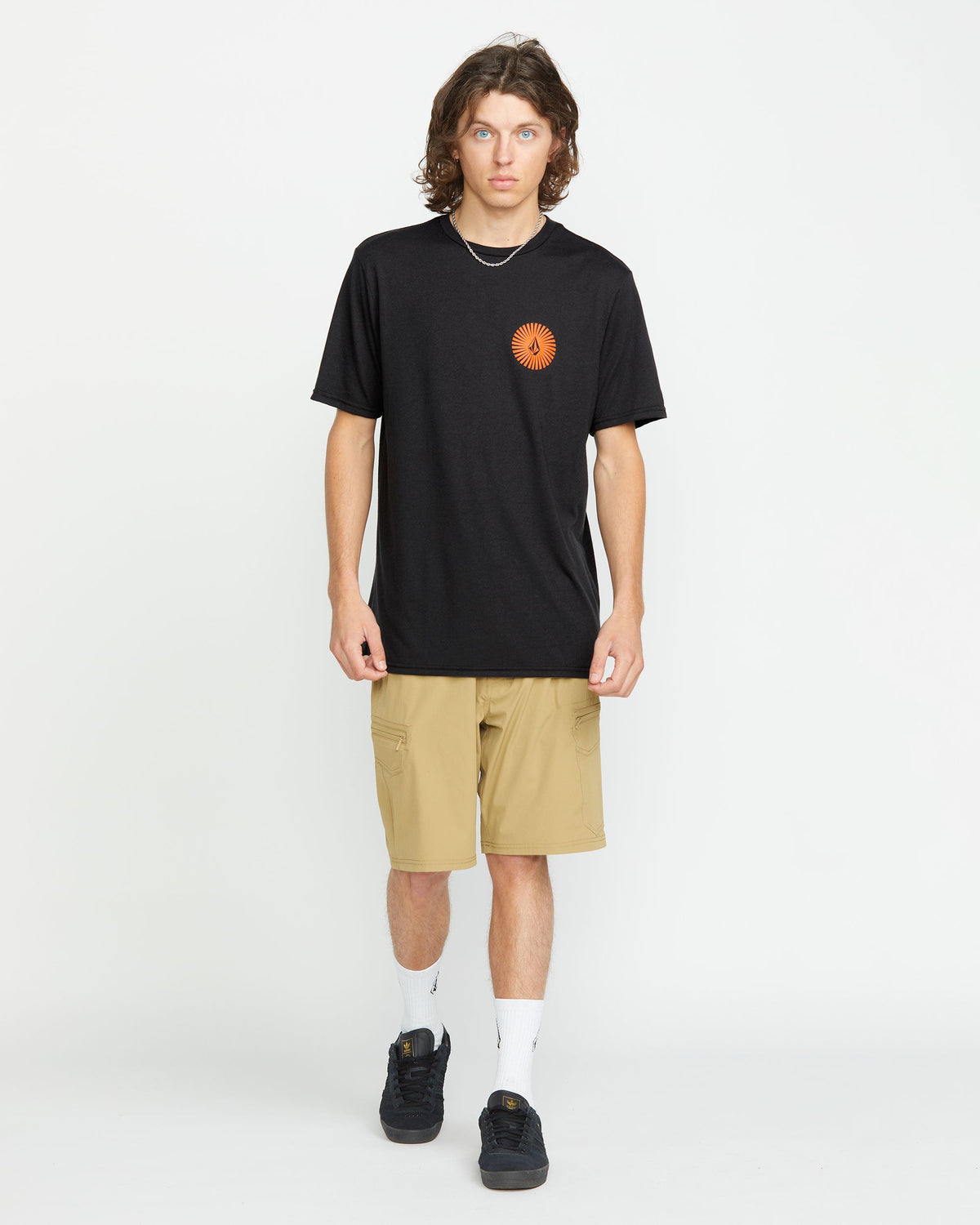 Men's Get Out Tech Short Sleeve Tee Black - Volcom