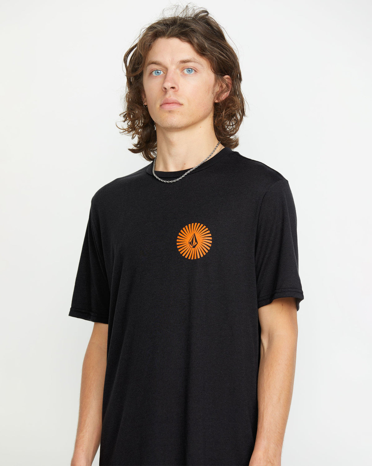 Men's Get Out Tech Short Sleeve Tee Black - Volcom