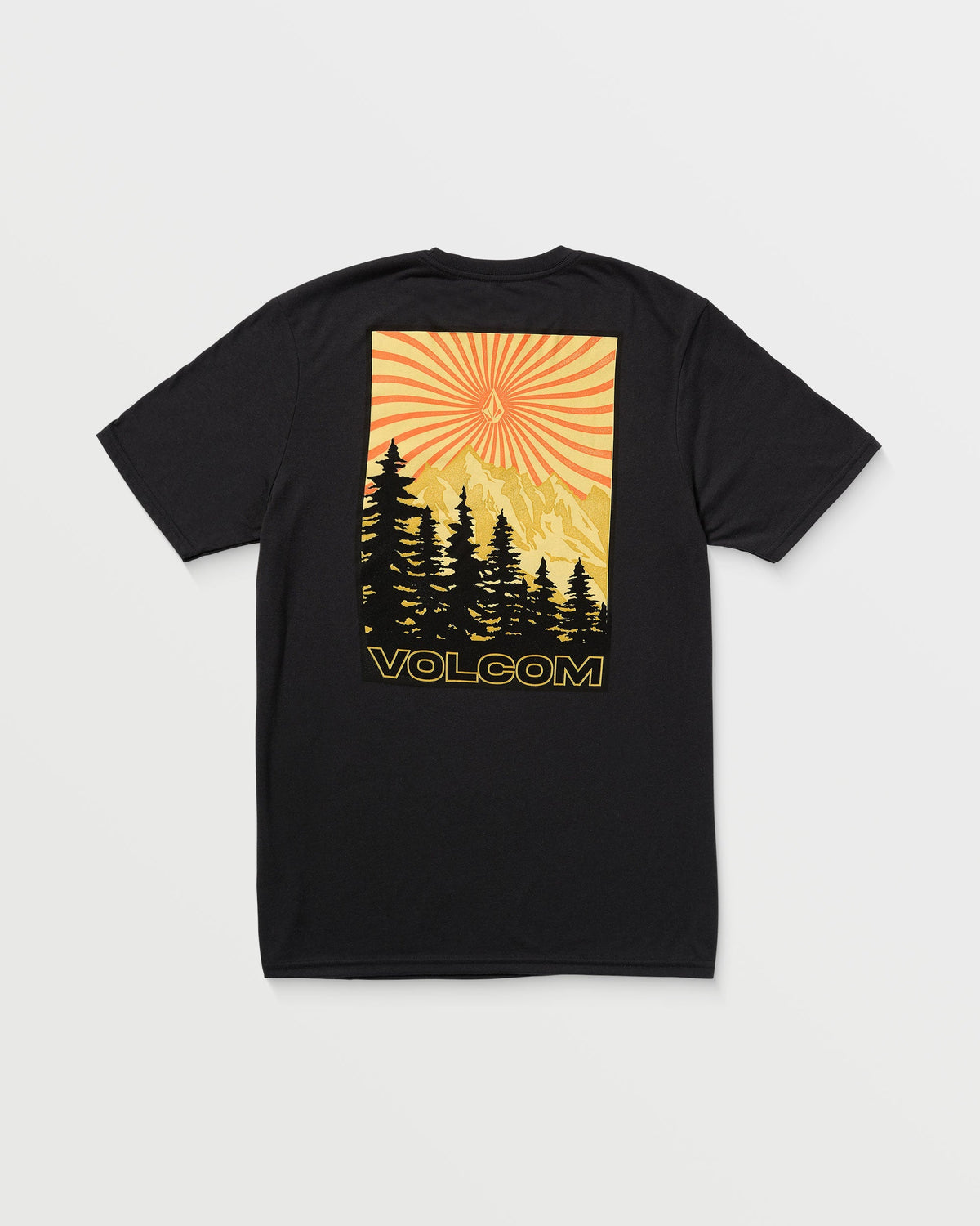 Men's Get Out Tech Short Sleeve Tee Black - Volcom