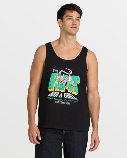 Men's Rat Bar Tank Black - Volcom