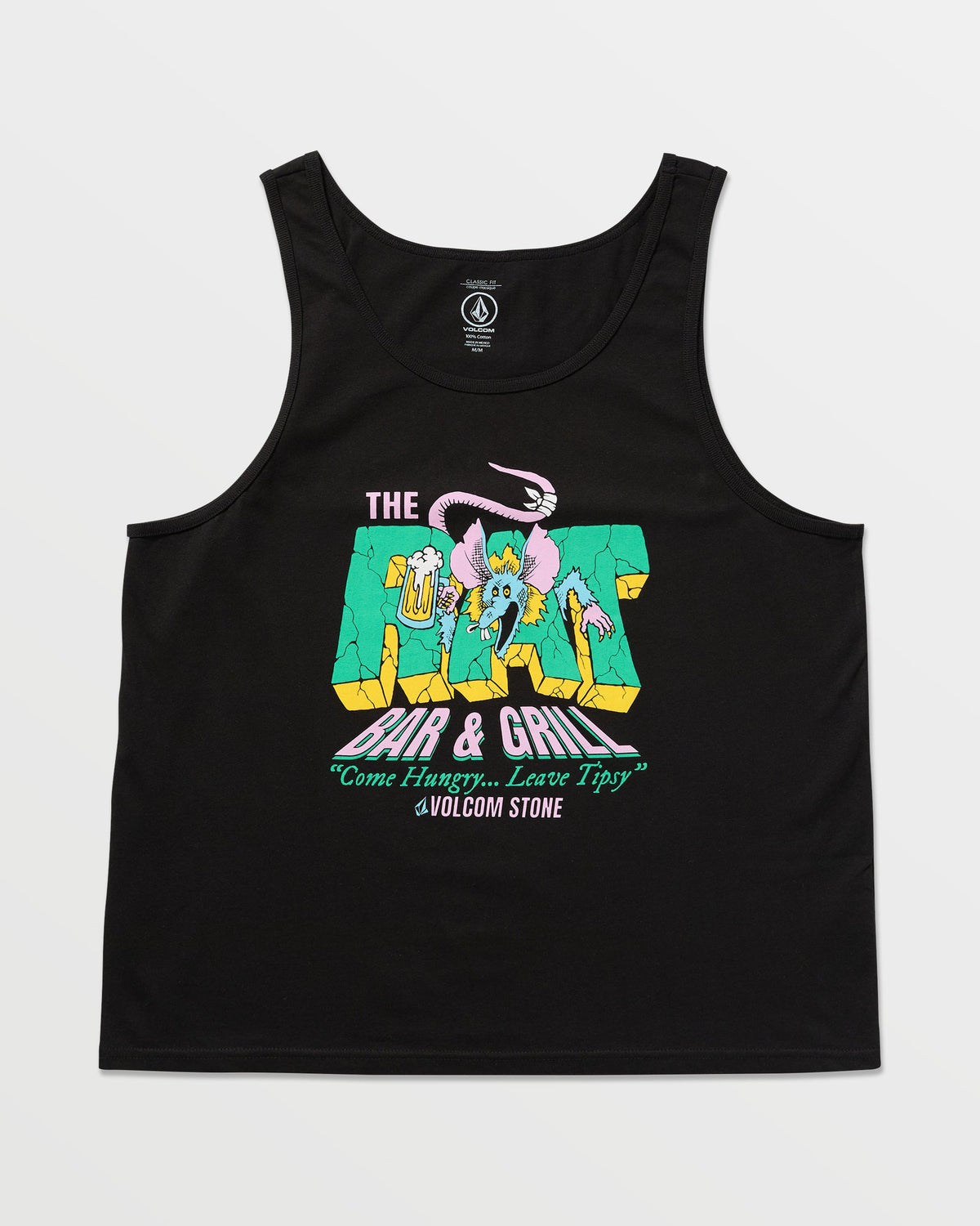 Men's Rat Bar Tank Black - Volcom