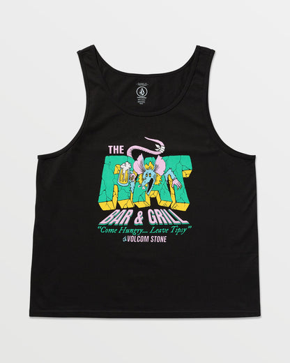 Men's Rat Bar Tank Black - Volcom
