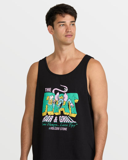 Men's Rat Bar Tank Black - Volcom