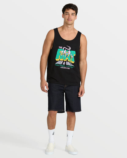 Men's Rat Bar Tank Black - Volcom