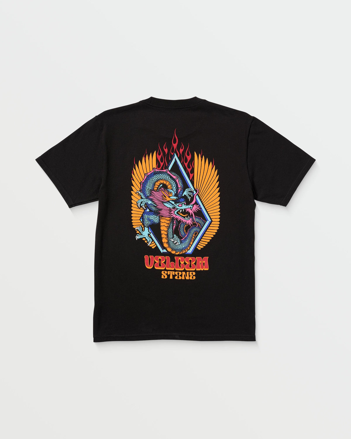 Men's Draggin Stone Short Sleeve Tee Black - Volcom