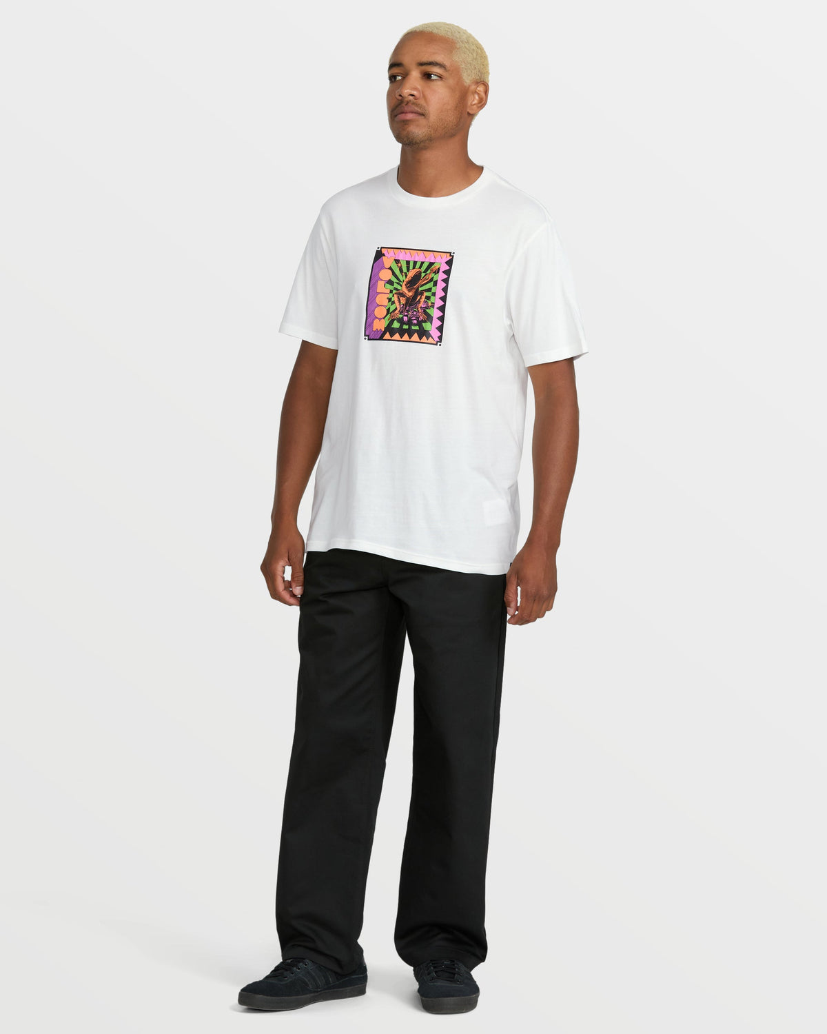 Men's Doom Frog Short Sleeve Tee Off White - Volcom