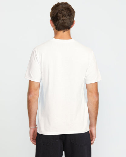 Men's Stoney Circle Short Sleeve Tee White - Volcom
