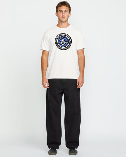 Men's Stoney Circle Short Sleeve Tee White - Volcom
