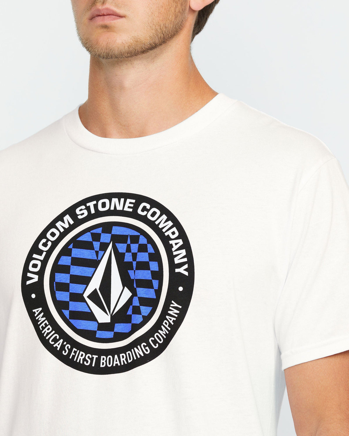 Men's Stoney Circle Short Sleeve Tee White - Volcom