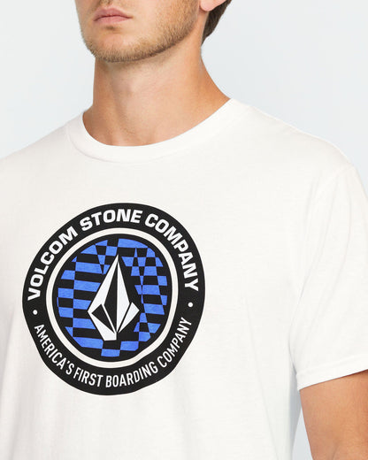 Men's Stoney Circle Short Sleeve Tee White - Volcom