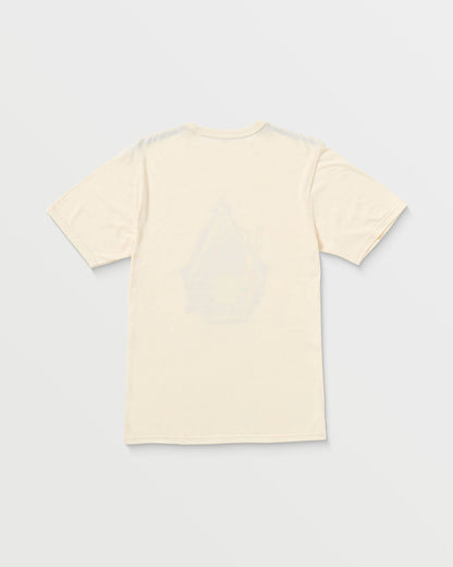 Men's Psychosis Short Sleeve Tee Off White Heather - Volcom