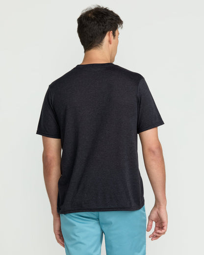 Men's Prisim Tech Short Sleeve Tee Charcoal Heather - Volcom