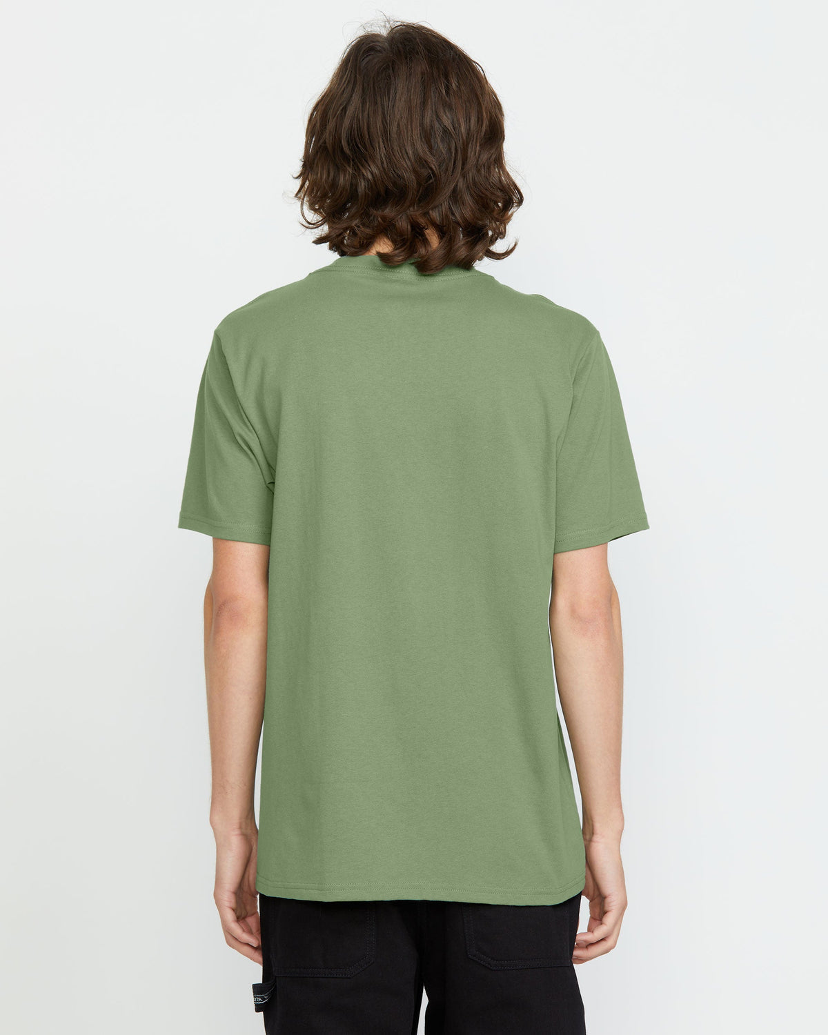 Men's Stoney Circle Short Sleeve Tee Light Olive - Volcom