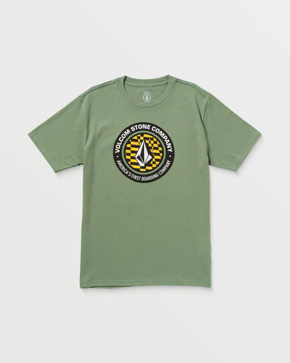Men's Stoney Circle Short Sleeve Tee Light Olive - Volcom