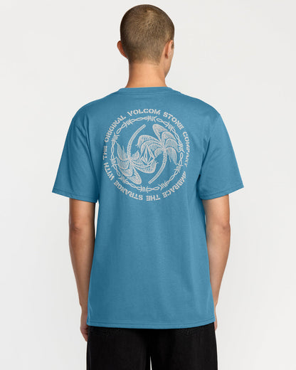 Men's Almeida Short Sleeve Tee Coronet Blue - Volcom