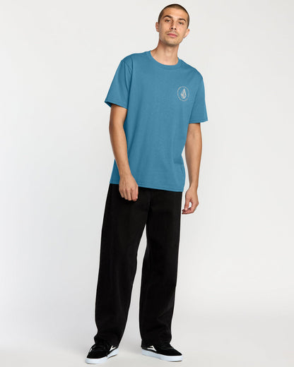 Men's Almeida Short Sleeve Tee Coronet Blue - Volcom